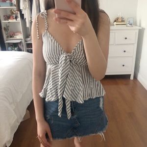 Faithfully the brand pina colada crop top